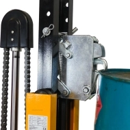 Lève fûts hydraulique surbaissé Capacité 450 kg