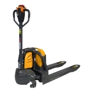 Vue générale du transpalette Electrique PRO+ fourches 1150 mm avec Batterie au Lithium 40 Ah Capacité 1500 kg