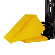 Benne Auto-Basculante jaune 1100 L