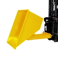 Benne Auto-Basculante jaune 1100 L