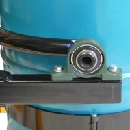 Gerbeur basculeur de fûts Capacité 450 kg Levée 1500 mm