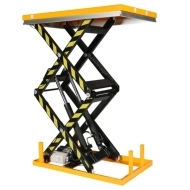 Vue générale de la table Elévatrice Electrique 2000 kg Plateau 1300x850 mm 220 Volts