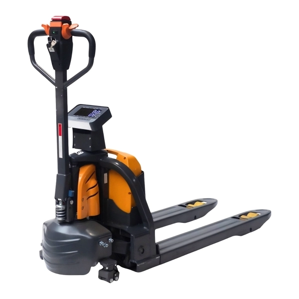 Transpalette Peseur Electrique avec Batterie au Lithium Capacité 1500 kg 40 Ah