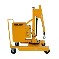 Grue porte à faux rotative élévation et extension électriques Capacité 550 kg