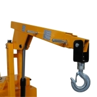 Grue porte à faux rotative élévation et extension électriques Capacité 550 kg