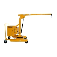 Grue porte à faux rotative élévation et extension électriques Capacité 550 kg