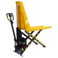 Vue générale du transpalette Electrique Haute Levée Fourches 1160 mm Monocylindre Capacité 1500 kg