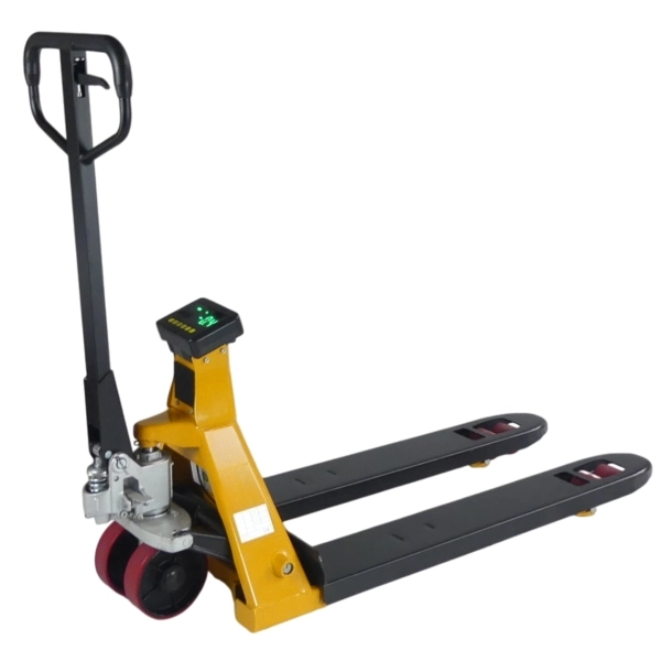 Transpalette Peseur 2000 kg Ecran Waterproof Précision 0.1% à Batterie