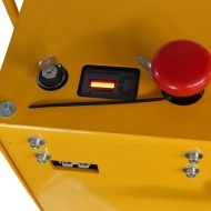Grue porte à faux rotative élévation et extension électriques Capacité 450 kg
