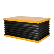Vue générale du soufflet de protection pour Table élévatrice Plateau 1300x850 mm