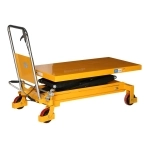 Table élévatrice mobile manuelle double ciseaux 800 kg - Provost FR