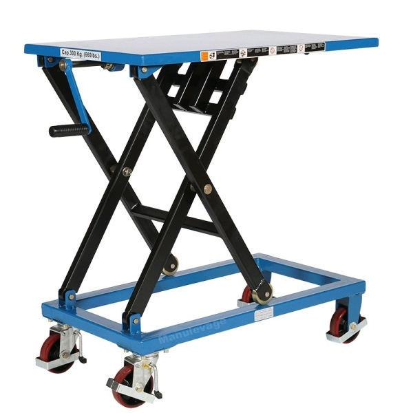 Table Elévatrice a Manivelle 300 kg Plateau 950x600 mm Table Elévatrice a Manivelle 300 kg Plateau 950x600 mm