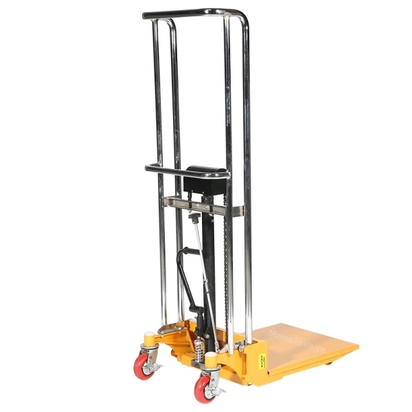 Mini Gerbeur Levée 1700 mm Capacité 400 kg Mini Gerbeur Levée 1700 mm Capacité 400 kg