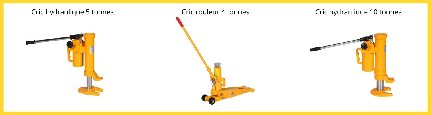 bandeau pour guide cric hydraulique